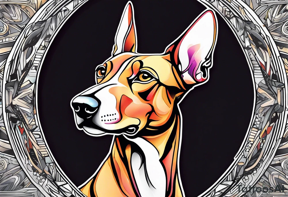 Close-up, pharaoh hound tattoo idea