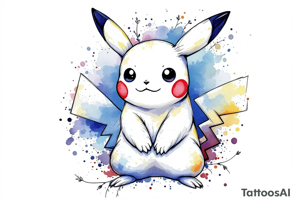 pikachu tattoo idea