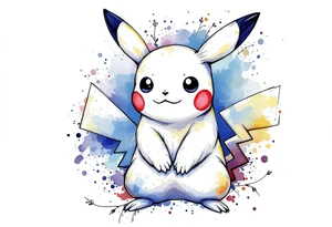 pikachu tattoo idea