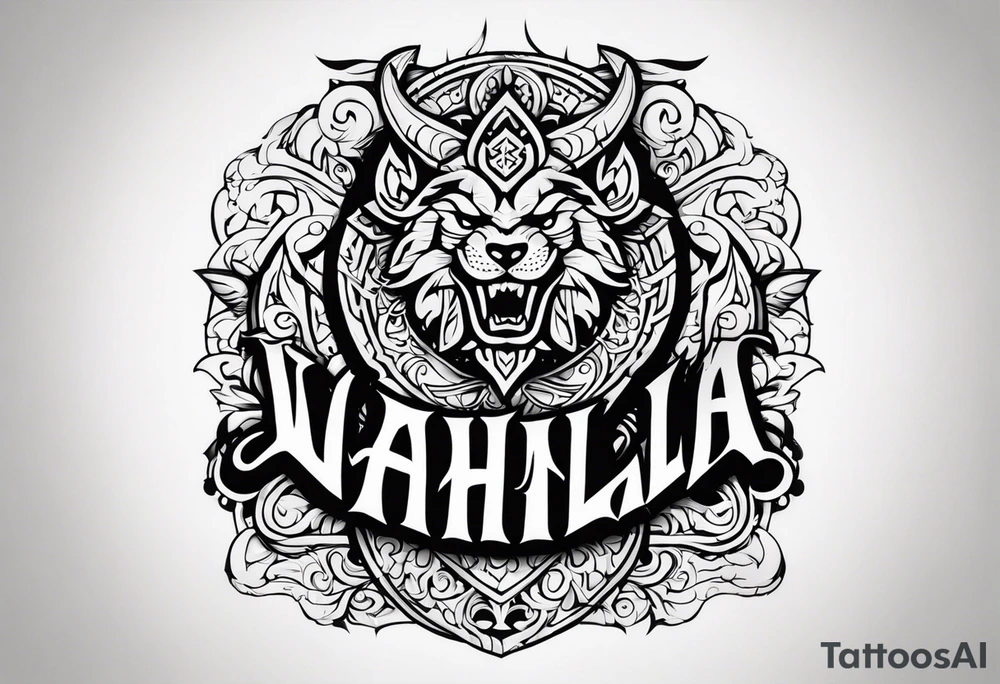 Valhalla tattoo idea
