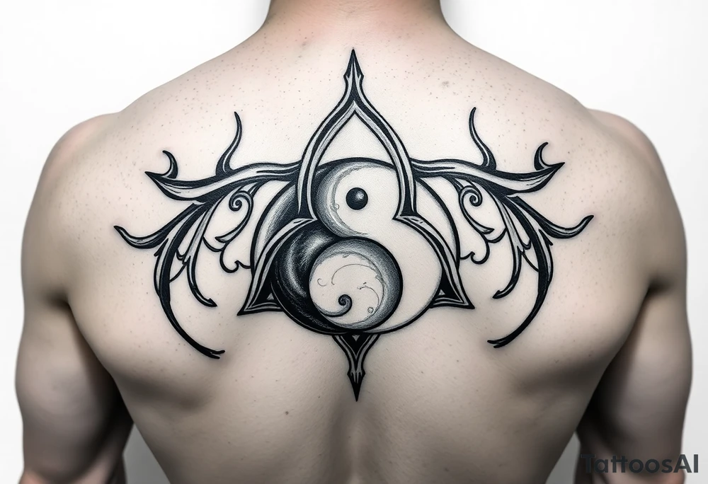 Triskelion Yin and yang tattoo idea