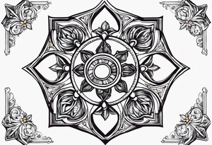 Je veux un tatouage de la croix occitane avec le 93 tattoo idea