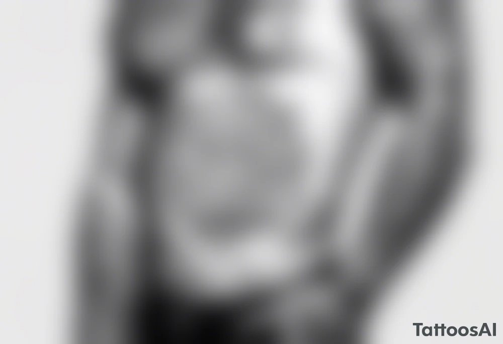 a person getting hung tattoo idea