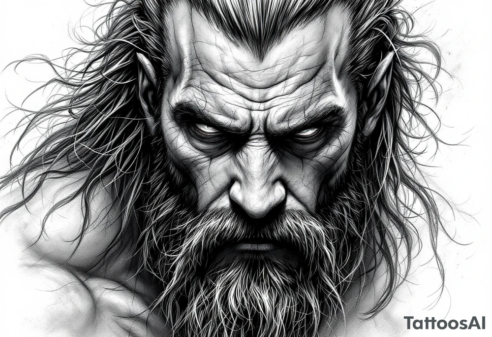 poseidon tattoo idea
