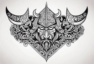 Viking tattoo idea