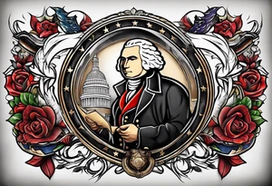 We the people constitution tattoo idea