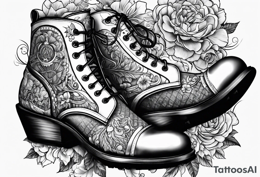 tabi boots tattoo idea