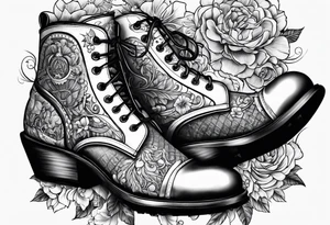 tabi boots tattoo idea