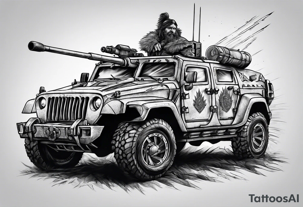 Valhalla military tattoo idea