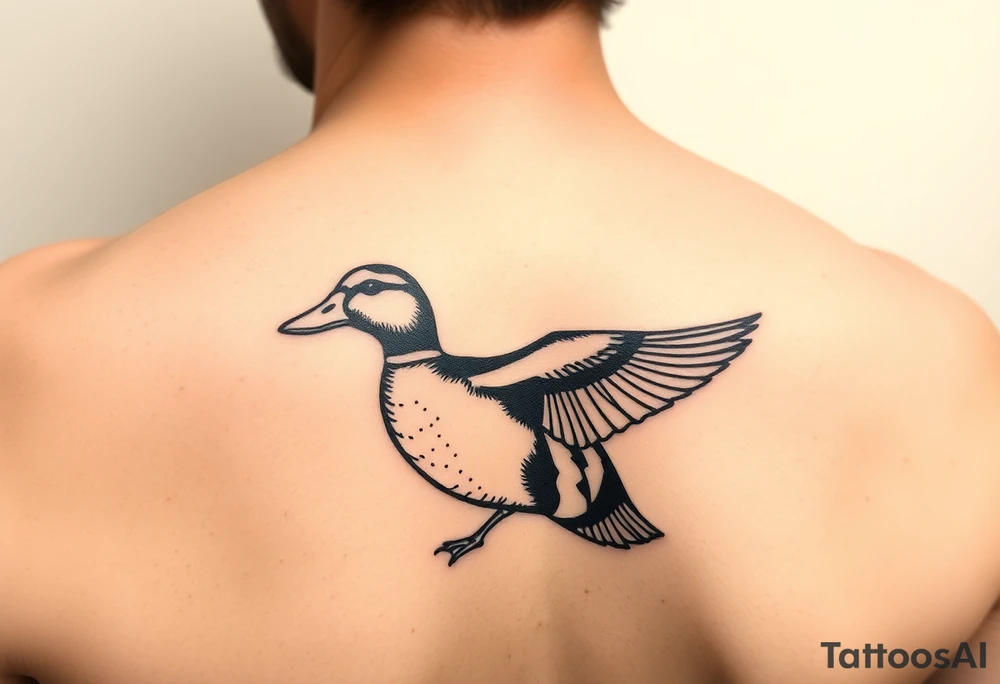 Duck hunting tattoo idea