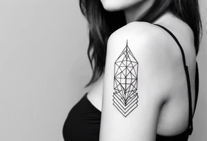 Combination of a and d tattoo idea