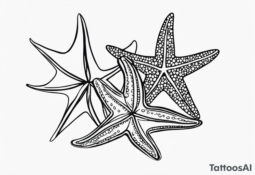 Two Starfish tattoo idea