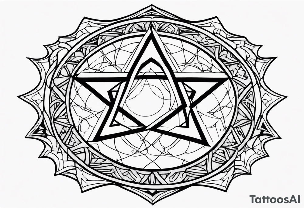 PENTAGRAM tattoo idea