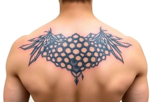 Honey comb tattoo idea