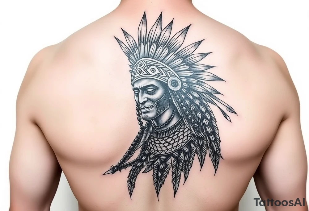 Purepecha warrior
Mexican tattoo idea