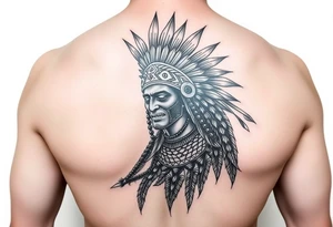 Purepecha warrior
Mexican tattoo idea