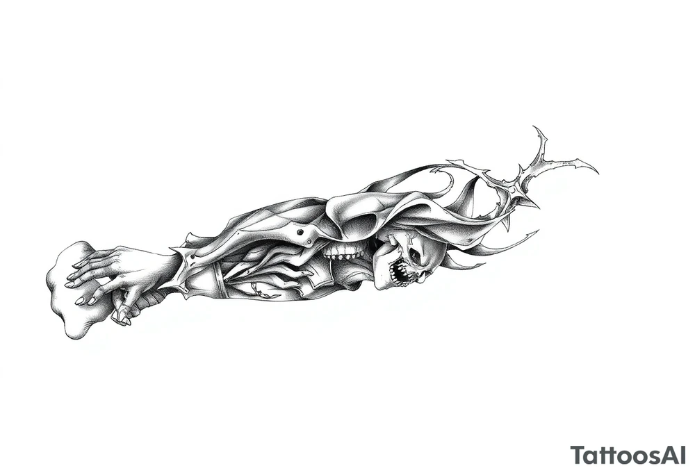 Death tattoo idea