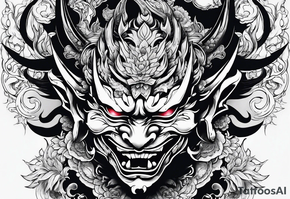 Hannya tattoo idea