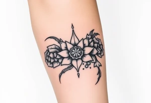 Traditional tattoo with 3 main components tattoo idea