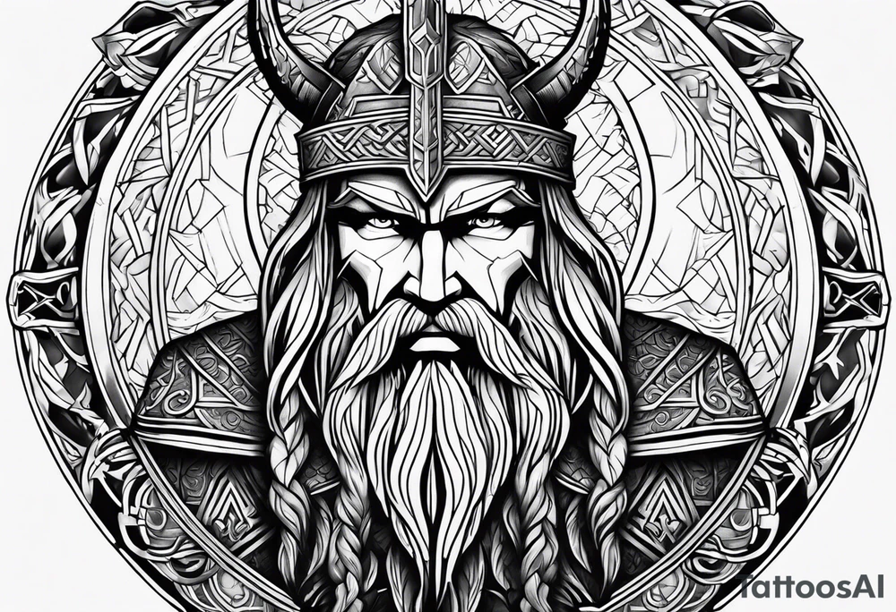 Tyr the Norse god tattoo idea