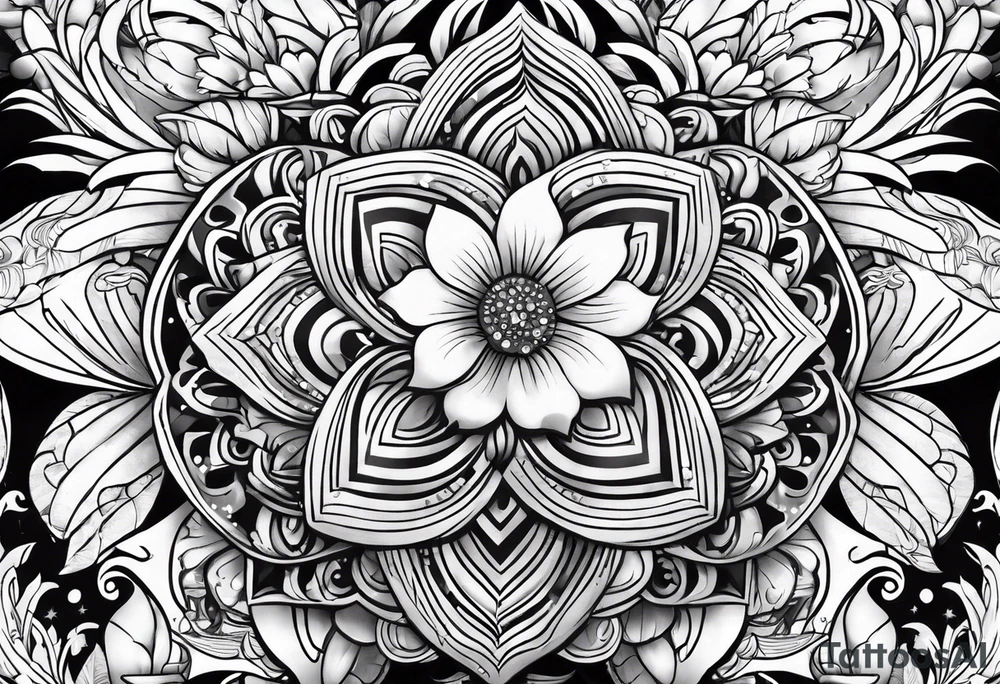 Pain healing self love tattoo idea