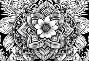 Pain healing self love tattoo idea