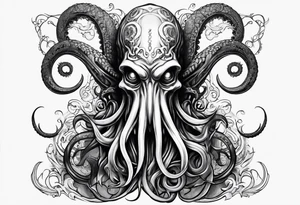 cthulu, half sleeve tattoo idea