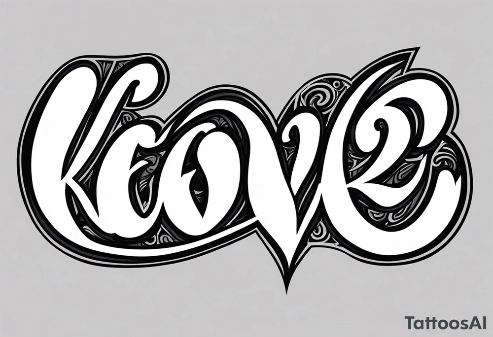 LOVE 
SHAWNIE tattoo idea