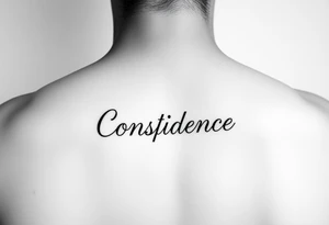 Confidence tattoo idea