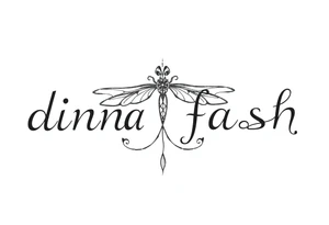 dinna fash. Style celtic flower. Dragon fly. Minimaliste. Simple tattoo idea