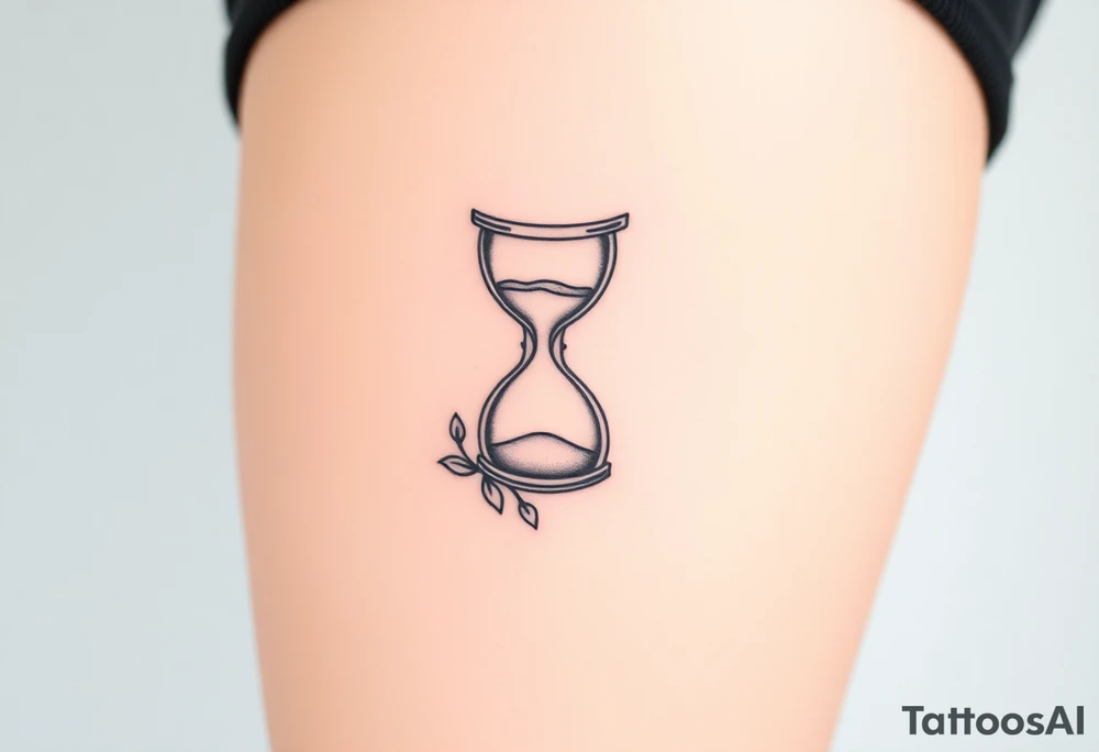 hourglass tattoo idea