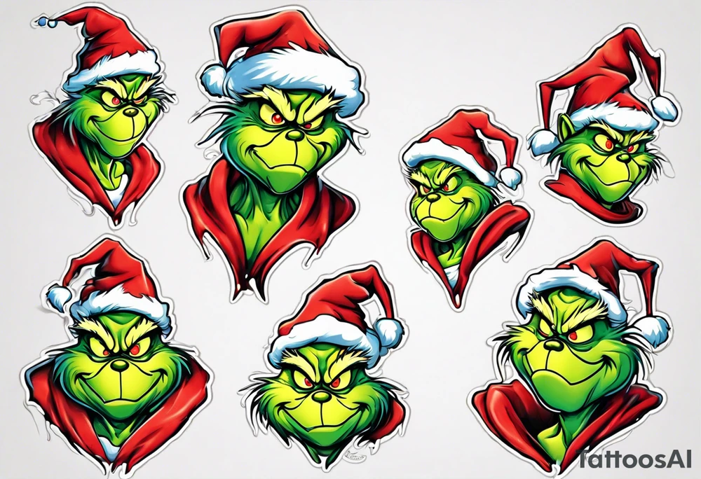 The grinch tattoo idea
