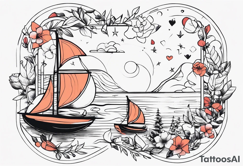 life of three tattoo idea