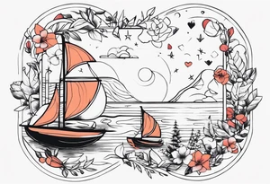 life of three tattoo idea