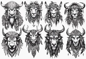 Tauren shaman tattoo idea