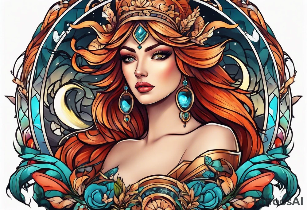 Siren tattoo idea