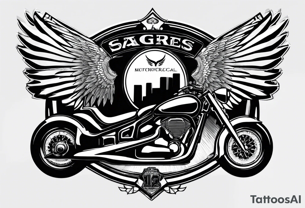 sagres beer glass 0,25cl, with wings from the honda motorcycle logo, and tools tattoo idea