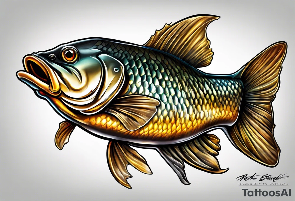 Catfish, 99 problems, fishing aint one tattoo idea