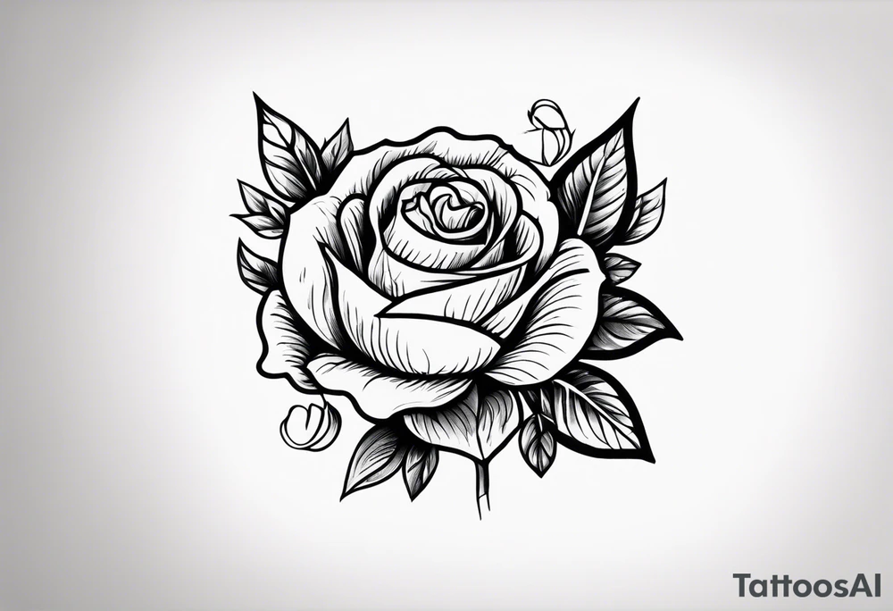 Leuchtturm Stacheldraht Rosen Herz tattoo idea