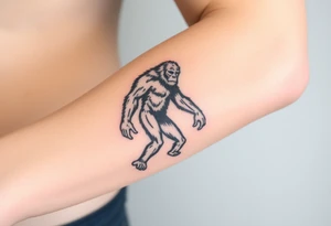 Bigfoot tattoo idea