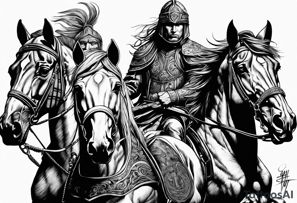 Four horsemen tattoo idea