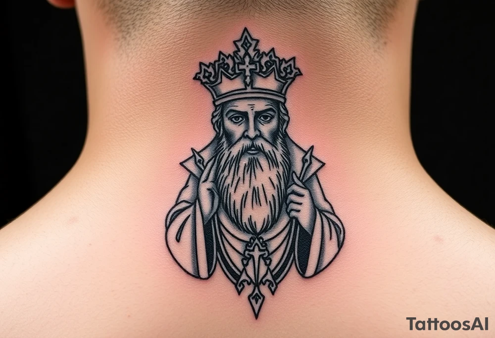 Saints like St. Nicholas or St. Andrew tattoo idea