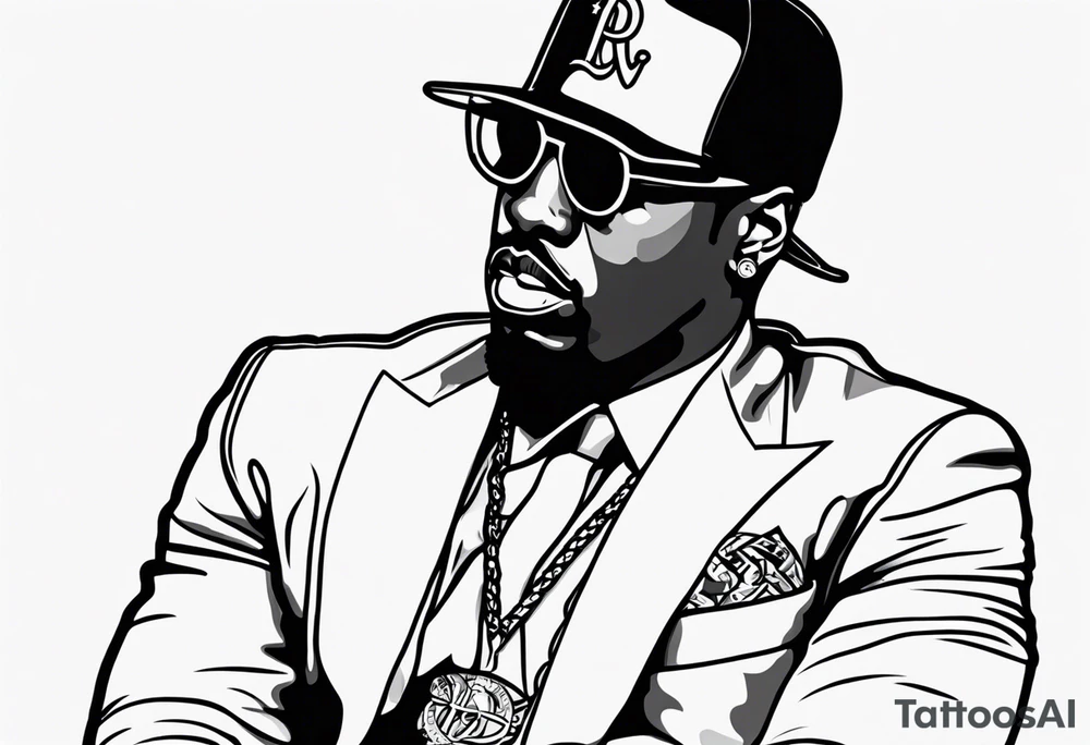 p diddy tattoo idea