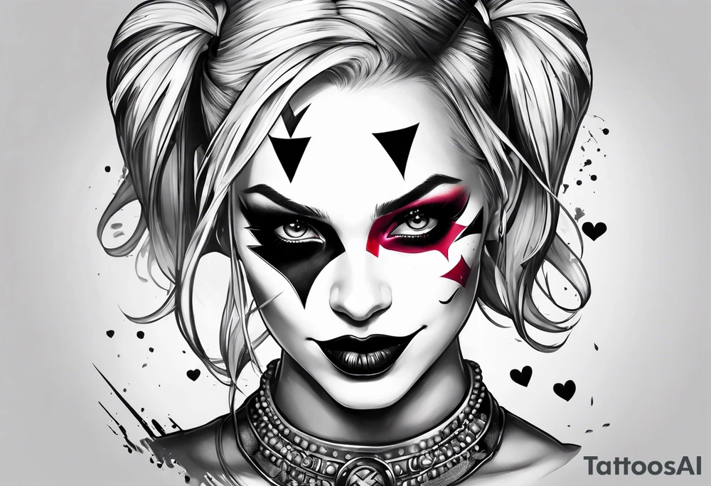 Harley Quinn tattoo idea