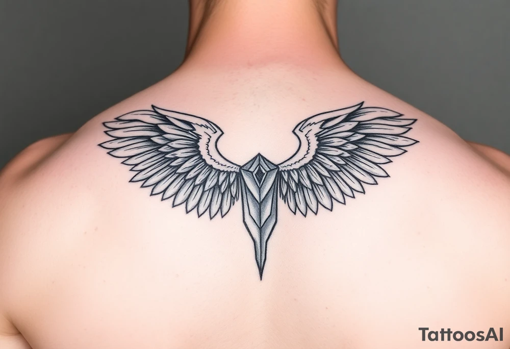 guardian angel tattoo idea