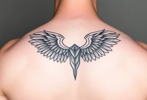 guardian angel tattoo idea
