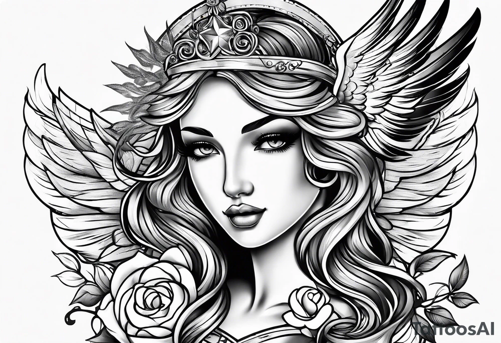my sweet angel tattoo idea