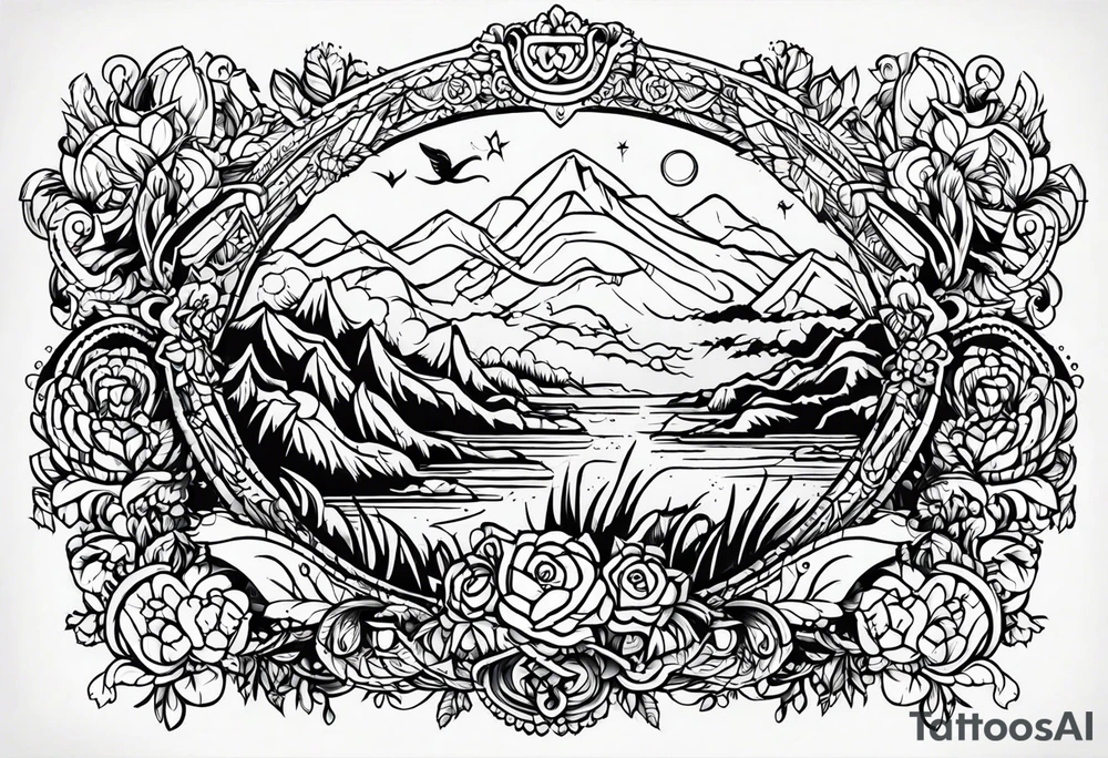 Dutch lineage/heritage tattoo. Simple tattoo idea