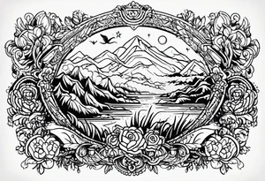 Dutch lineage/heritage tattoo. Simple tattoo idea