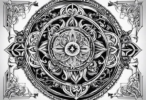 Aegisjalmur symbol tattoo idea